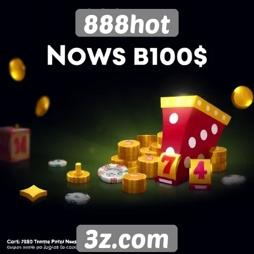 Novidades dos bônus disponíveis na 888hot