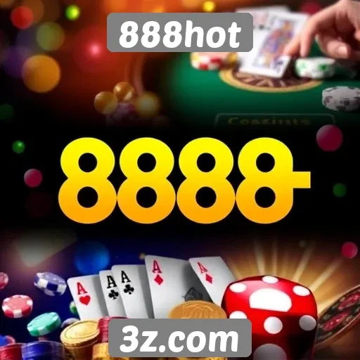 888hot oferece diversidade em jogos de cassino