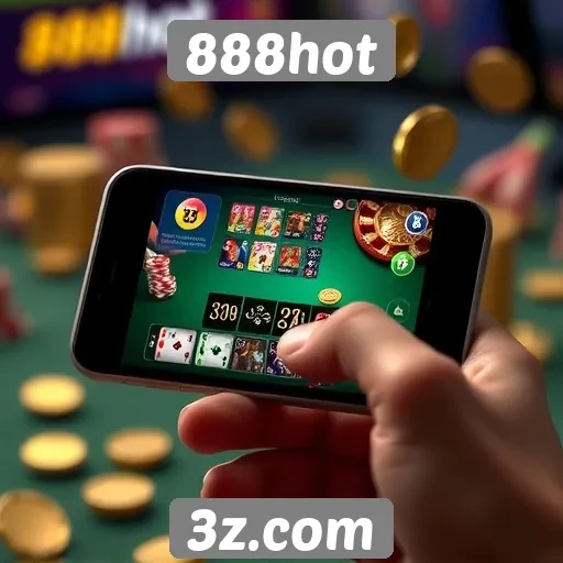 Desempenho do 888hot em dispositivos móveis